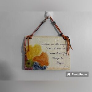 Flavia Door Sign with a quote